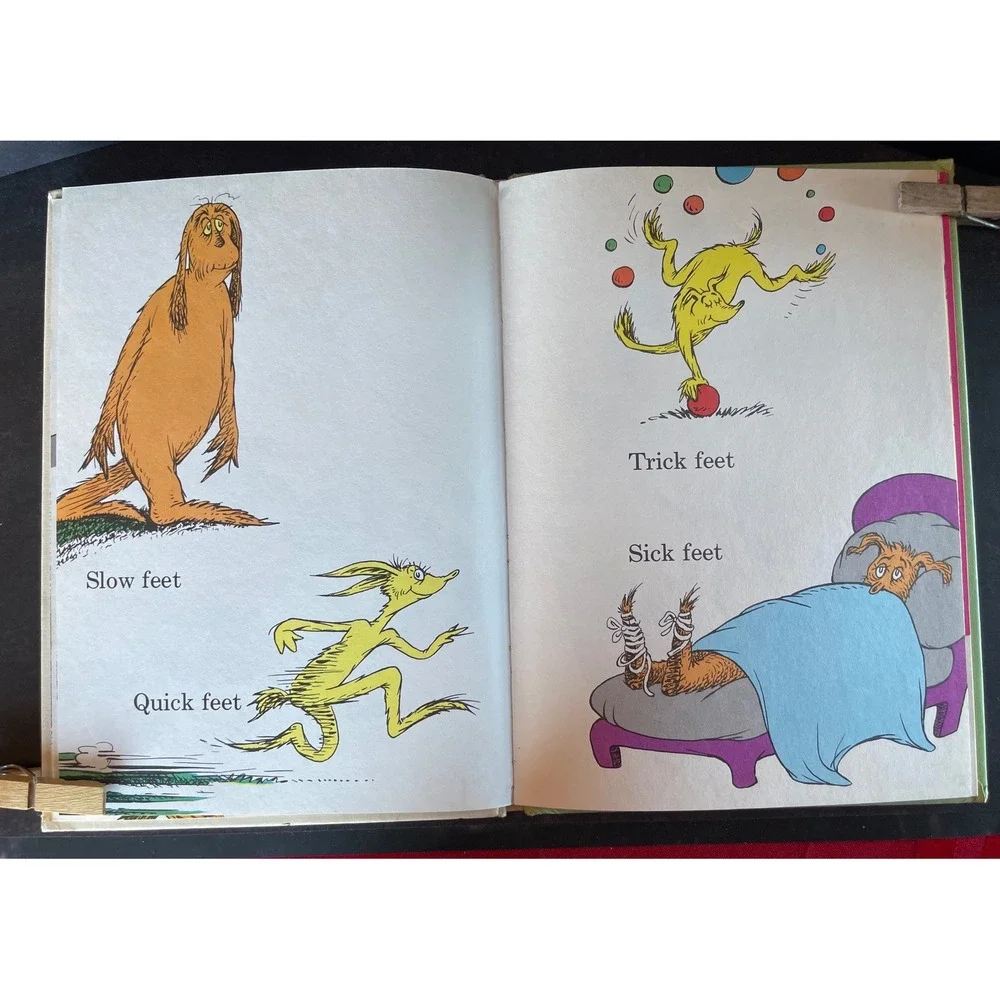 The Foot Dr Seuss Bright and Early Books Beginning Beginners Hardcover